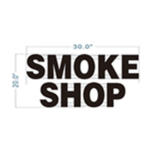 Smoke Shop Sign 30*20inch