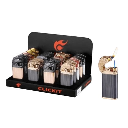 Click it- FOUR ANIMAL MIX FLAME LIGHTER